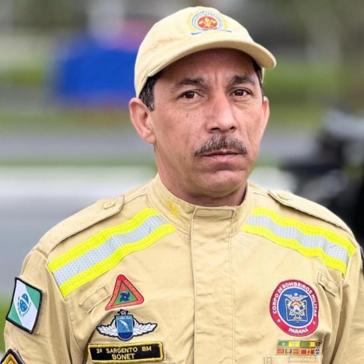 Sargento do Corpo de Bombeiros de Santa Helena é homenageado no Rio Grande do Sul