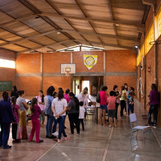 Saúde de Medianeira realiza ação descentralizada do Programa Auxilio Brasil