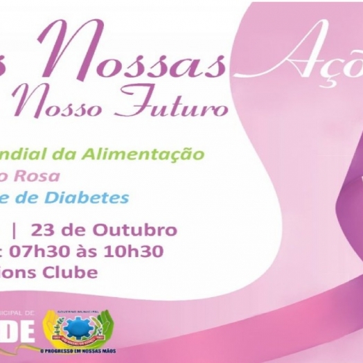 Saúde e Lions Club realizam dia D em alusão ao Outubro Rosa em SMI