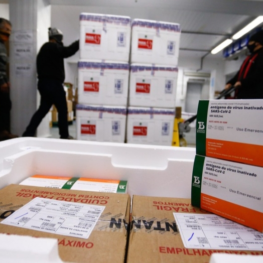 Saúde recebe mais doses e Paraná começa a distribuir 377,5 mil vacinas nesta quarta