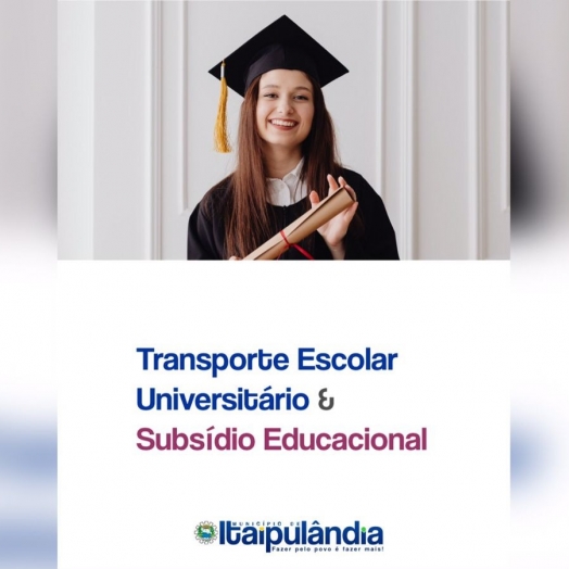 Secretaria de Educação de Itaipulândia libera documentação para Transporte Escolar e Subsídio Educacional