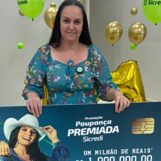 Sicredi encerra campanha Poupança Premiada com sorteio de R$ 1 milhão