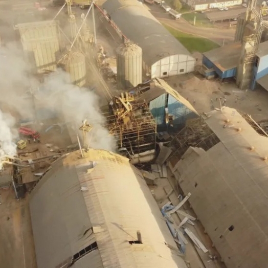 Sobe para 8 o número de mortos na explosão em silo de cooperativa agroindustrial de Palotina