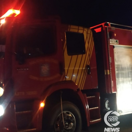 Suposto incêndio ocasionado por cigarreiros mobiliza Bombeiros em Santa Helena