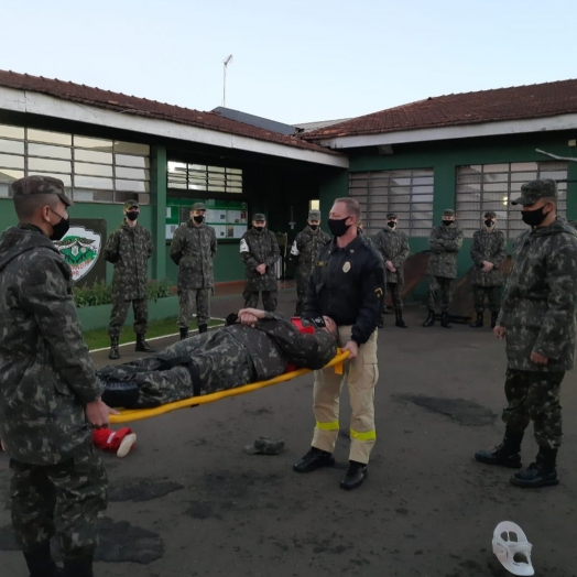 Tiro de Guerra  05-018 promove instrução de Primeiros Socorros