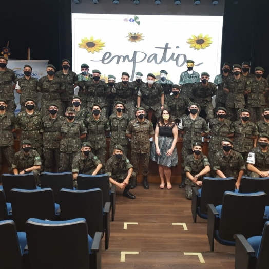 Tiro de Guerra de Medianeira realiza palestra sobre o Setembro Amarelo