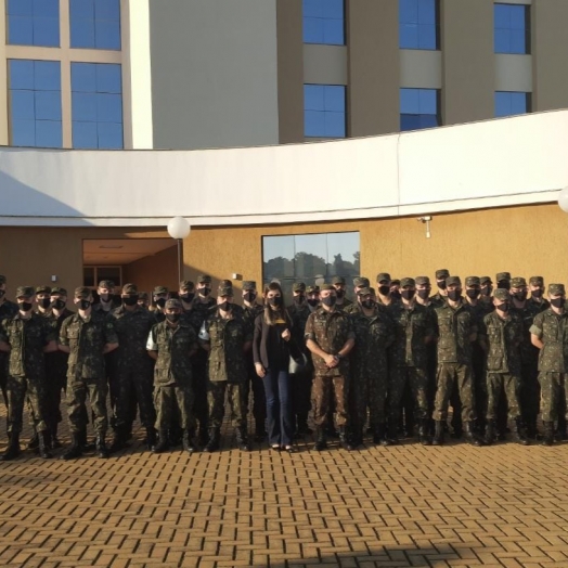 Tiro de Guerra participa de palestra sobre “Valorização da Vida”