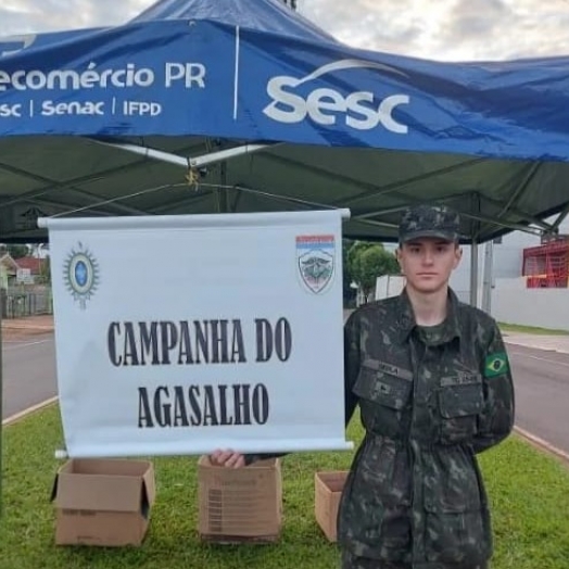 Tiro de Guerra realiza Campanha do Agasalho