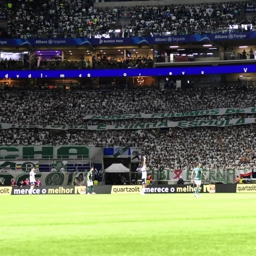 Torcida do Palmeiras protesta e diz que Libertadores é obrigação