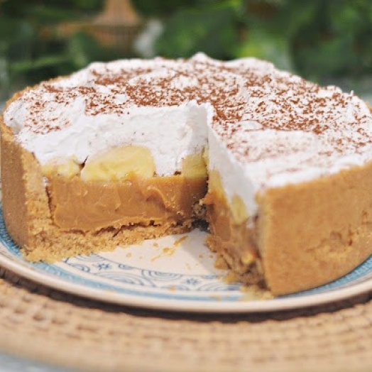 Torta Banoffee de banana