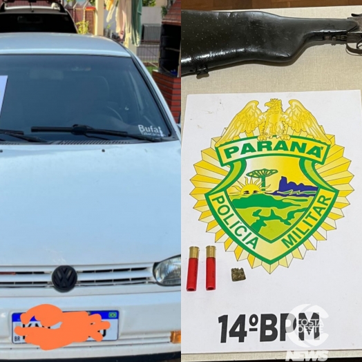 Três homens são presos pela Polícia Militar em Itaipulândia