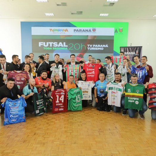 TV Paraná Turismo vai transmitir jogos dos campeonatos estaduais de futsal a partir de julho