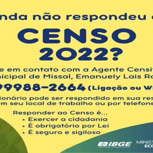 Último mês para responder ao Censo 2022