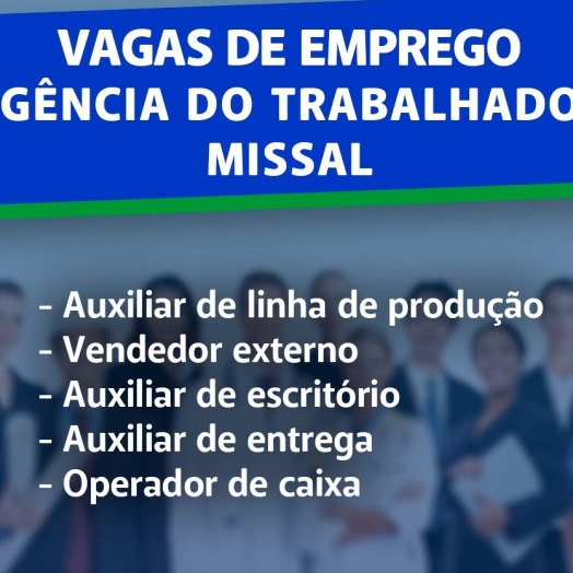 Vagas de emprego em Missal