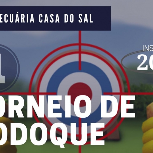 Vem aí o I Torneio de Bodoque em Santa Helena; faça sua inscrição