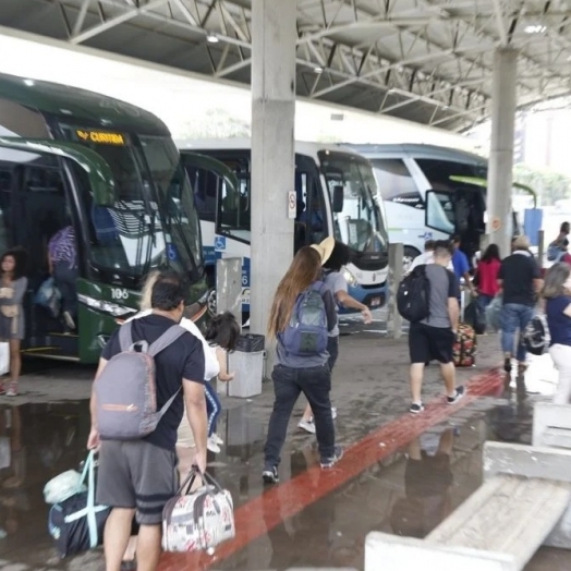 Viagens rodoviárias sobem 33% mesmo com poucos feriados